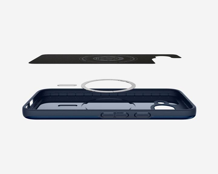 Actual product image Spigen Thin Fit (MagFit) Pixel 9a Case Navy Blue (Google Pixel 9a)
