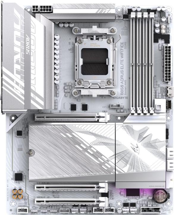 Gigabyte B850 AORUS Elite WIFI7 ICE (AM5, AMD B850, ATX)