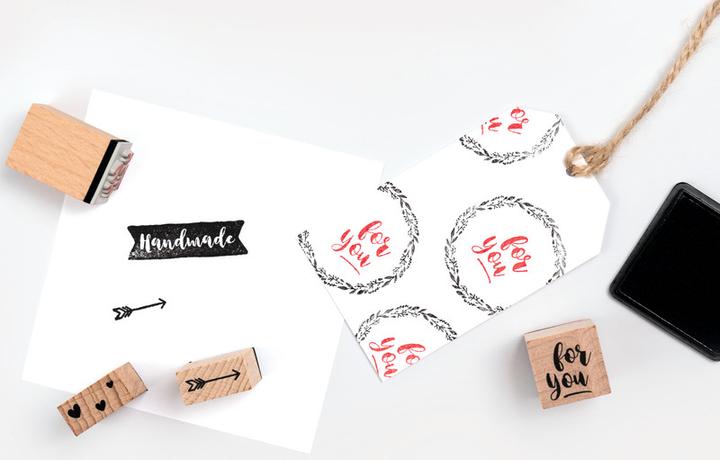 Actual product image Folia Stamp Set Handmade