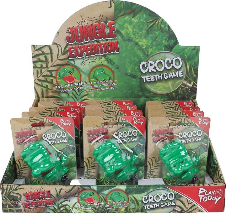 Actual product image Sombo Biting crocodile green