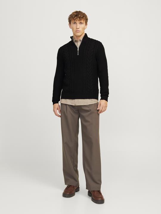 Actual product image Jack & Jones Single-coloured quarter zip Quarter zip (XXL)