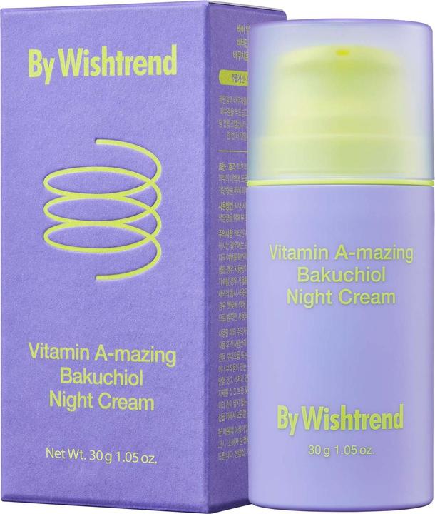 Produktbild Wishtrend By Night Face Cream Vitamin A-Mazing Bakuchiol 30g (Nachtcreme)