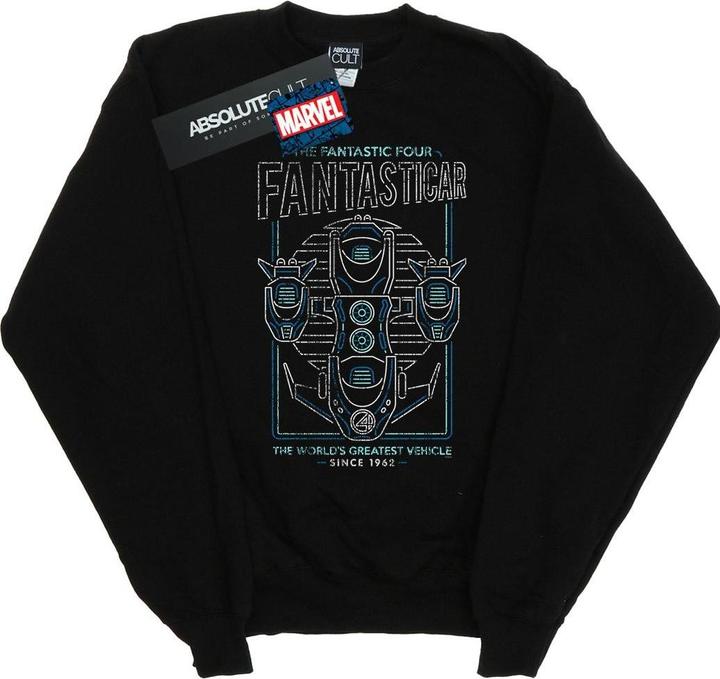 Produktbild Fantastic Four Fantasticar Neon Sweatshirt (3XL)