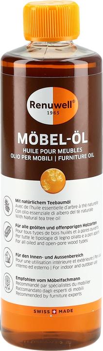 Produktbild Renuwell Möbel Öl (Farblos, 0.50 l)