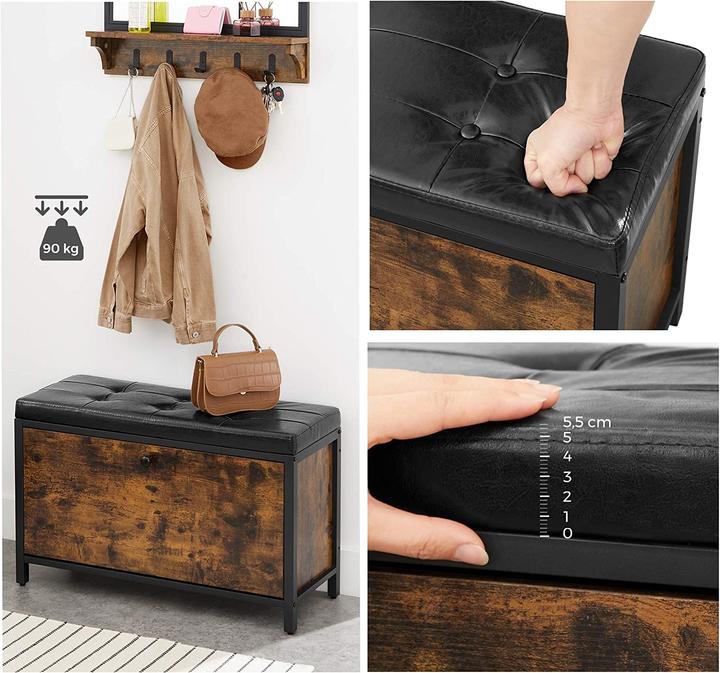 Produktbild Vasagle Truhe (80 x 30 x 51 cm)