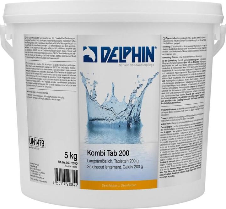 Produktbild Delphin Kombi 200g Tabs, 5kg (5000 g)