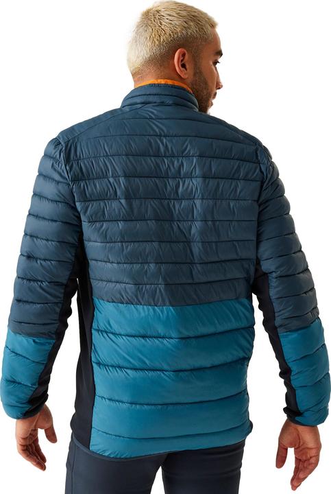Actual product image Regatta Mens Leedre Colour Block Hybrid Jacket (S)