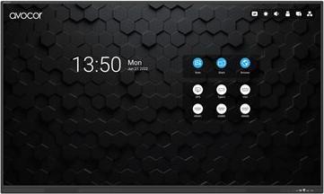 Produktbild Avocor S-Serie AVS-8610 217cm TOUCH 86"/3840x2160/3xHDMI/VGA/3xUSB (3840 x 2160 Pixel, 86")