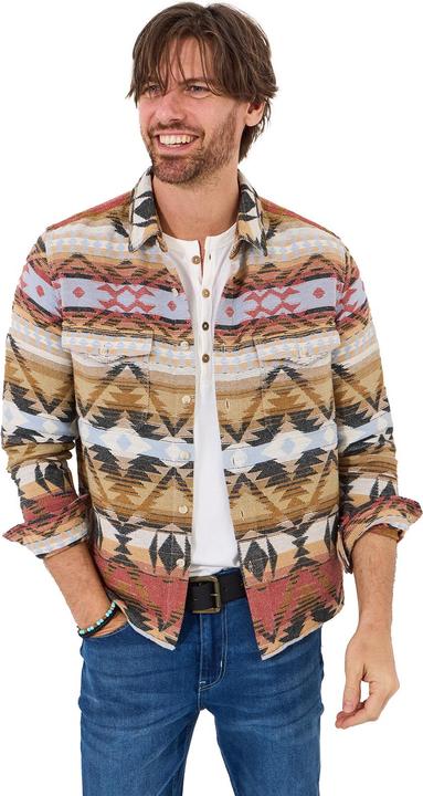 Actual product image Joe Browns Earthy Tone Aztec Long Sleeve Shirt (XL)