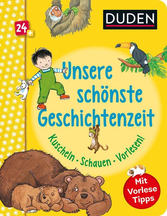 Actual product image Duden 24+: Unsere schönste Geschichtenzeit. Kuschel, Schauen, Vorlesen! (German, Kerstin Schoene, Elke Broska, Katharina Busshoff, Stefanie Classes, Luise Holthausen, 2024)