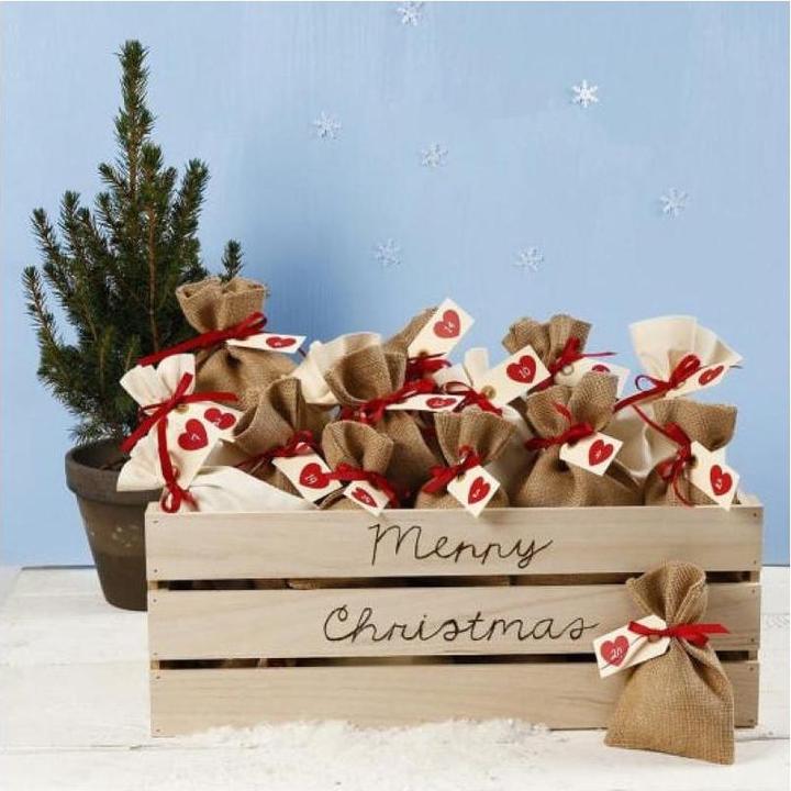 Produktbild Creativ Company Jutebeutel (Geschenktüte, 4 x)