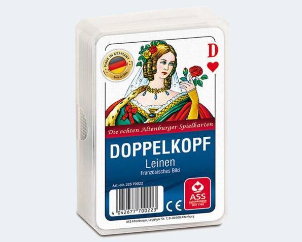 Image du produit ASS Altenburg 22570022 - Double tête avec gaufrage en lin - Image française (Allemand)