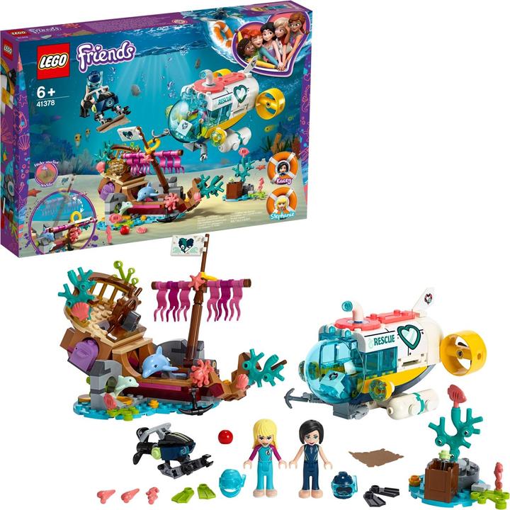 Produktbild LEGO Rettungs-U-Boot für Delfine (41378, LEGO Friends)