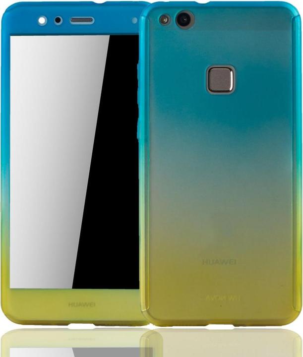 Actual product image König Design Case Mobile Protection for Huawei P10 Lite Full Case Cover Screen Protector Bumper Yellow (Huawei P10 Lite)