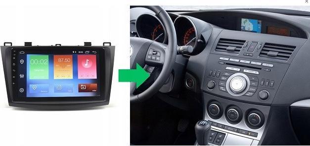 Produktbild No Name RADIO GPS NAVIGATION MAZDA 3 2009-2013 ANDROID (9")