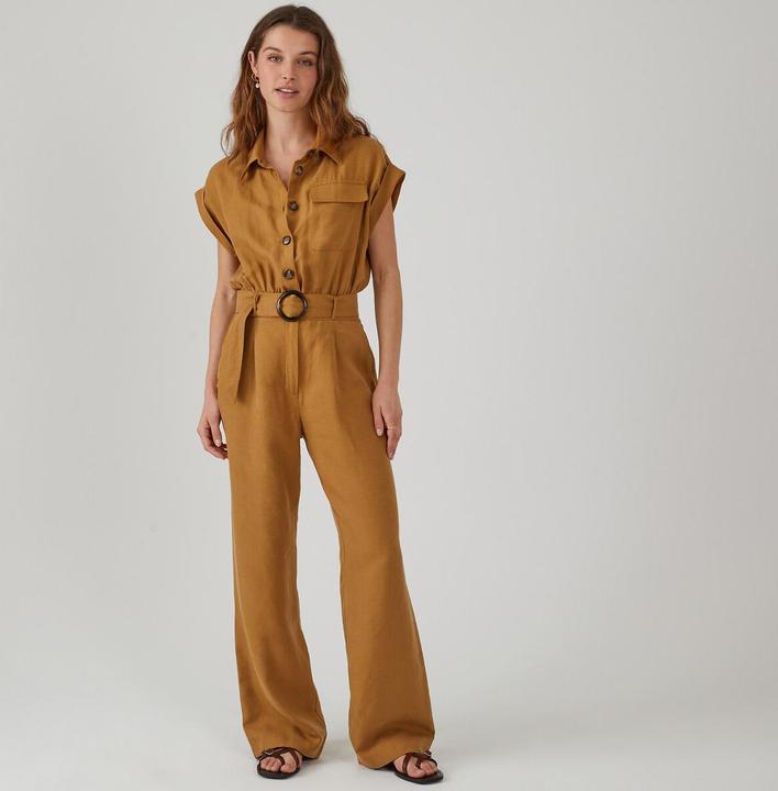 Produktbild La Redoute Collections Jumpsuit mit langem Bein Signature (32)