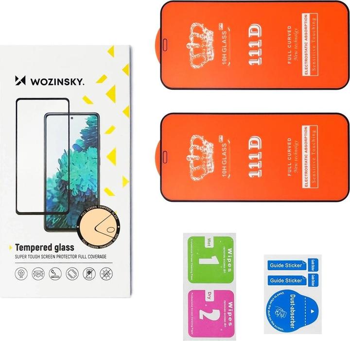 Produktbild Wozinsky Full Glue Tempered Glass für Samsung Galaxy A06 5G / A05, 2er-Pack (2 Stück, Samsung Galaxy A05)