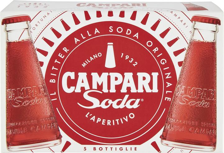 Image du produit Campari Soda (10 %, Italie, 1 x 50 cl, Amer)