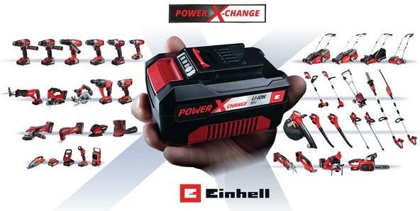 Actual product image Einhell GE-CT 18 Li Solo (Plastic knives)