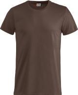 T-Shirt Clique Basic-T 029030, Baumwolle, dunkelmocca, Grösse XL (XL)