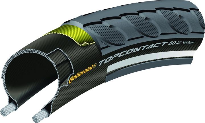 Produktbild Continental Top Contact II (28 x 1 3/8 x 1 5/8, 37-622)