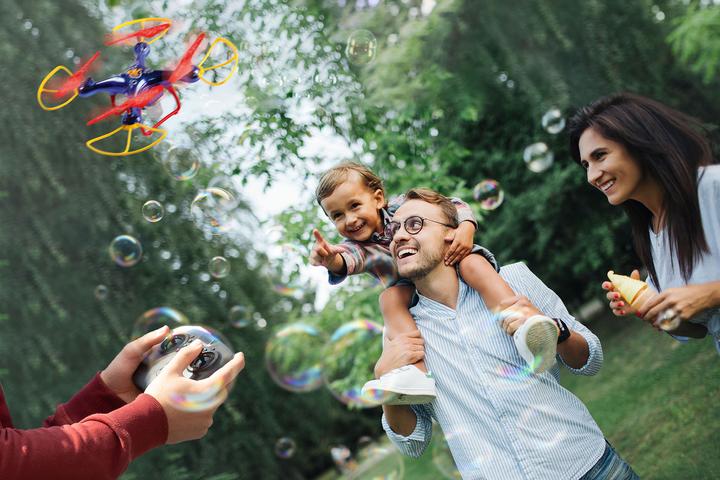 Produktbild Revell RC Quadkopter Bubblecopter (Kinder Drohne)