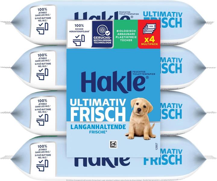 Actual product image Hakle Classic cleanliness (168 Piece)