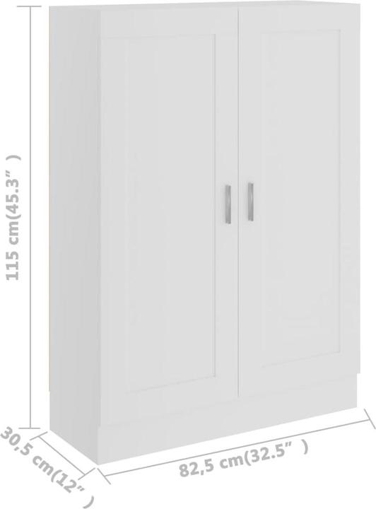 Image du produit VidaXL Bücherregal (82,5 x 30,5 x 115 cm)
