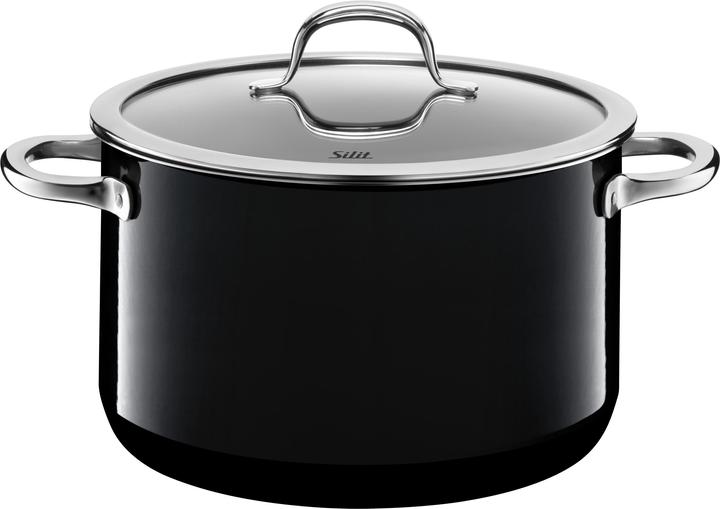 Produktbild Silit m.D.24cm Passion Black (24 cm, Kochtopf)