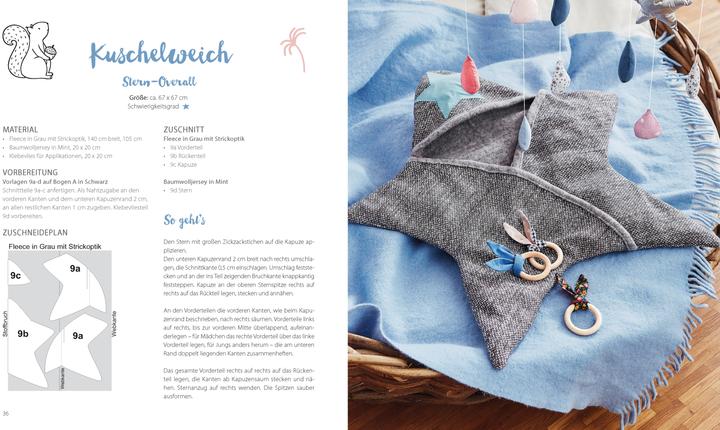 Image du produit klitzeklein & kuschelweich – Einfach niedliche Nähideen für Babys (Allemand, Anja Gulden, 2020)
