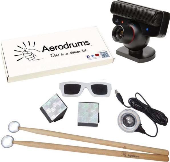 Produktbild Aerodrums Schlagzeug E-Drum mit Kopfhörer (E-Drum)