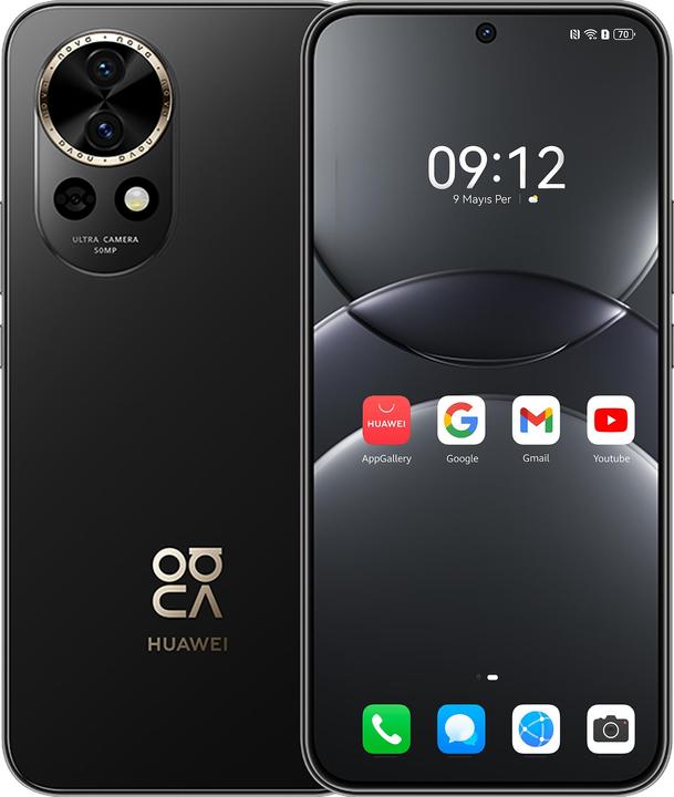Produktbild Huawei Nova 13 (256 GB, Black, 6.70", Dual SIM, 50 Mpx, 5G)