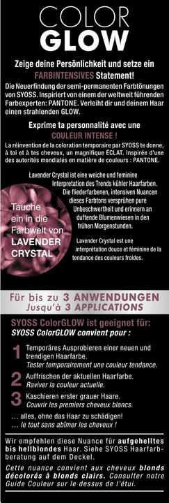 Produktbild Syoss Color Glow (18-3530 Lavender Crystal)
