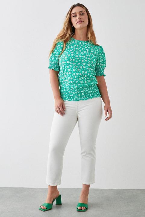 Produktbild Dorothy Perkins Ditsy Print Gerafftes Top