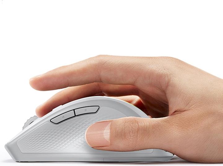 Actual product image Ugreen Wireless mouse MU101 2.4G (White) (Cable)