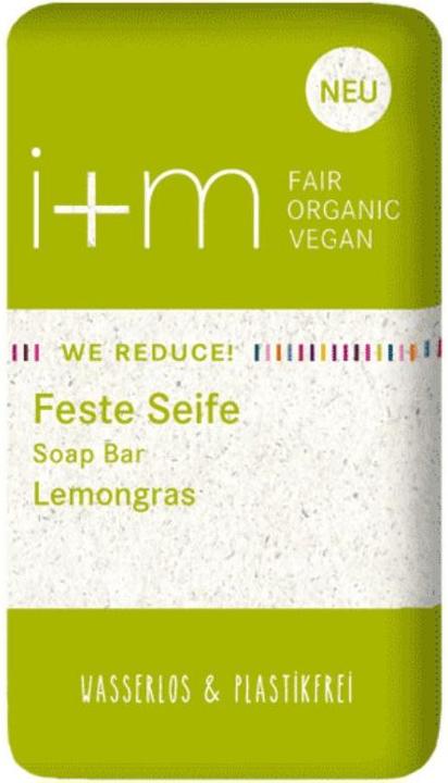 i+m Naturkosmetik Feste Seife Lemongras (Handpeeling)