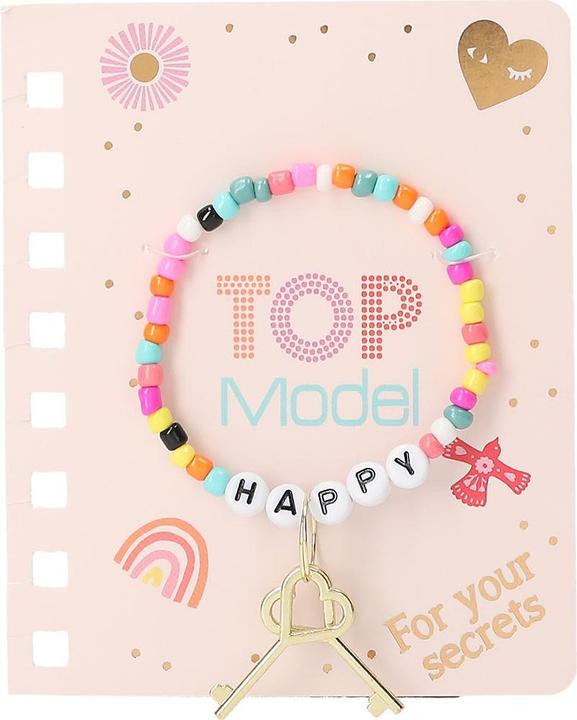 Produktbild Magni DEPESCHE TOPModel Tagebuch mit Schloss und Armband (Liniert, Weicher Einband)