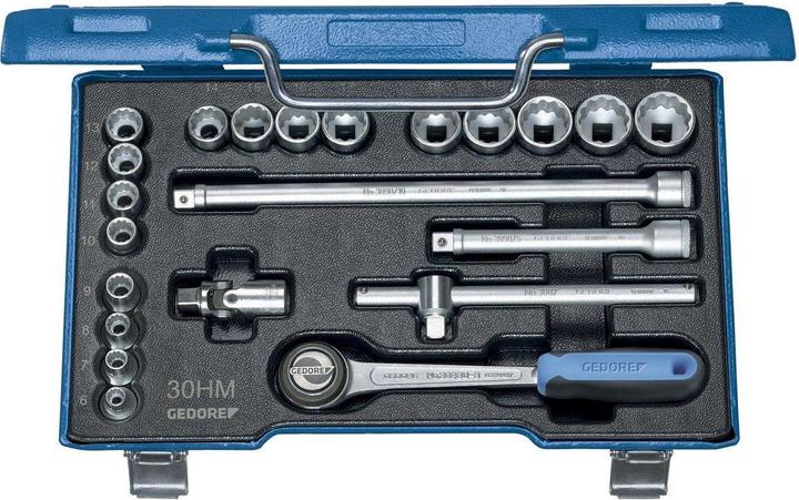 Actual product image Gedore Socket wrench set metric 3/ (3/8")