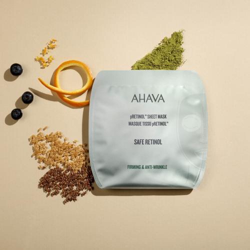 Produktbild Ahava Sheet Mask - Tuchmaske für trockene, stumpf aussehende Haut