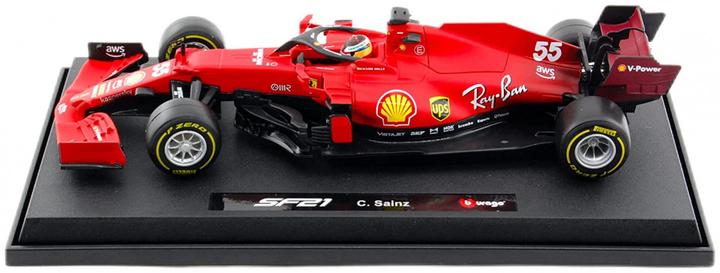 Image du produit Bburago Ferrari F1 2021 #55 Sainz 1/18