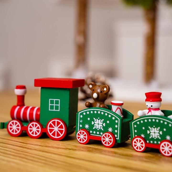 Produktbild Cover-Discount Christmas Train Weihnachtsdeko grün