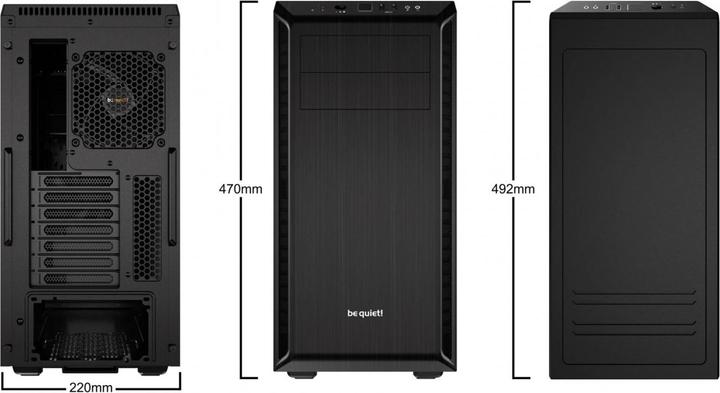 Actual product image be quiet! Pure Base 600 (ATX, mATX, Mini-ITX)
