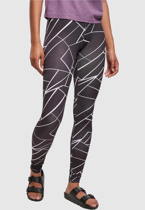 Actual product image Urban Classics Ladies AOP Leggings (L)