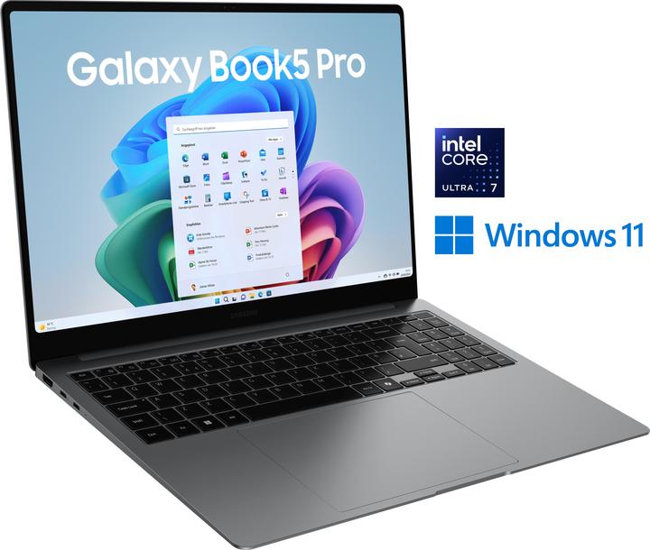 Immagine prodotto Samsung Galaxy Book5 Pro (16", Intel Core Ultra 7 258V, 32 GB, 1000 GB, DE)