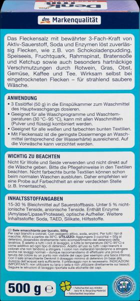 Produktbild dm Denkmit Fleckensalz für Wäsche (Waschpulver)