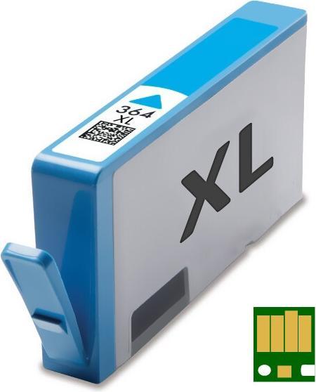 Produktbild Druckfuxx 1x CHIP PATRONEN für HP-364XL 5510 5514 5515 5520 5522 5524 6510 6520