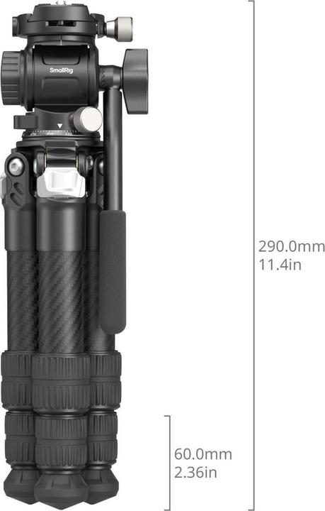 Produktbild SmallRig Heavy Duty Carbon Fiber Tabletop Tripod Kit 5025