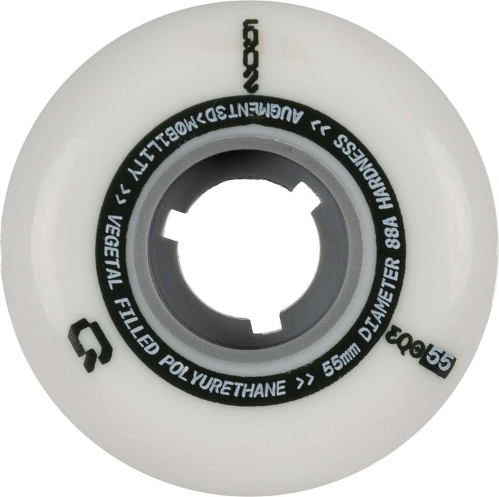 Actual product image Iqon Inline Skate Wheels Eqo 60mm 4-Pack 2024 (60 mm, 88a)