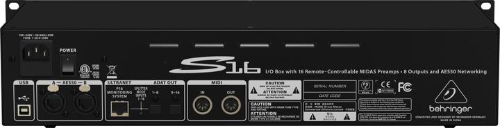 Produktbild Behringer Digital Snake S16
