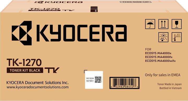 Immagine prodotto Kyocera Toner nero TK-1270 circa 10.000 pagine (FC)